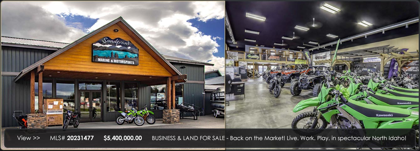BUSINESS & LAND FOR SALE - Back on the Market! Live. Work. Play