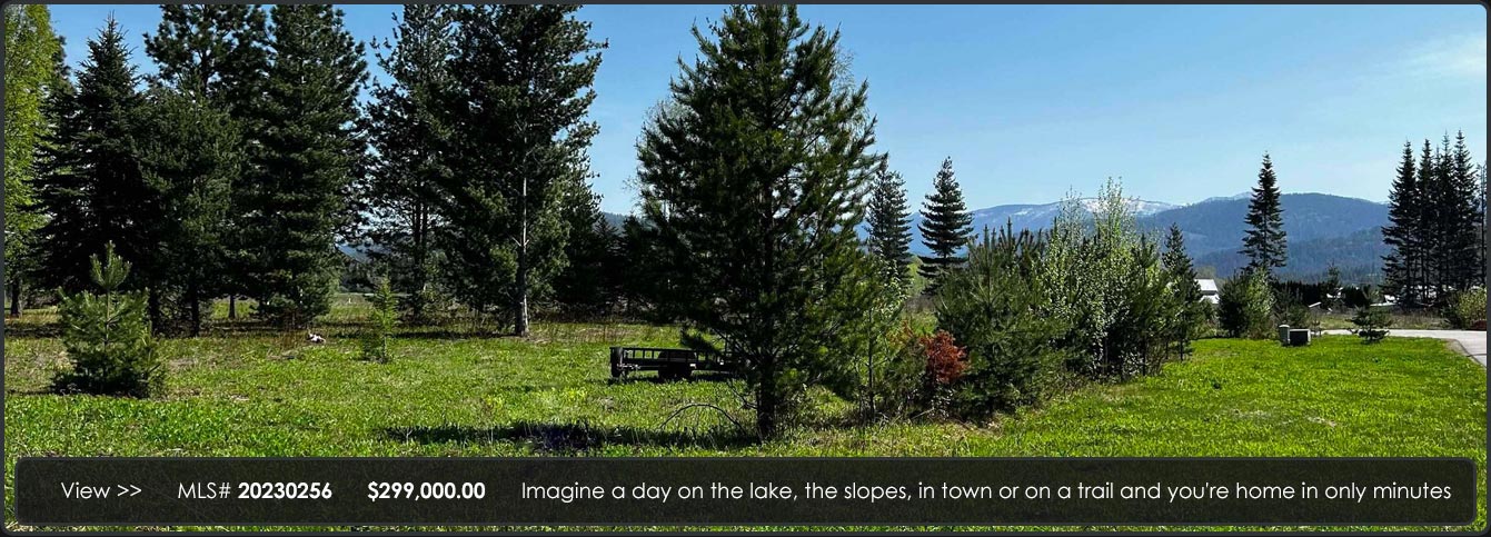 Imagine a day on the lake, the slopes, in town or on a trail and youre home in only minutes to this gorgeous acreage